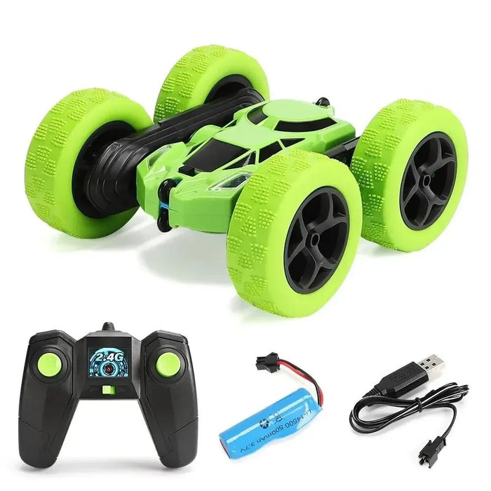RC Stunt Car 2.4GHz Double - Sided 360° Flip | Modular Battery Off - Road Drift Car for Kids - Monsta Online