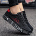 Women's Lace - Up Canvas Sneakers – Breathable Graffiti Design for Trendy Casual Style - Monsta Online