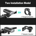 Ultra - Bright 8000 Lumens USB Rechargeable Bike Light Front with Power Bank - Monsta Online