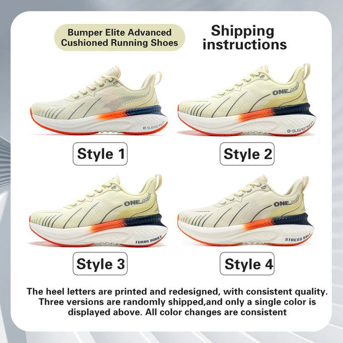 ONEMIX Bumper Elite Running Shoes – Unisex Non - Slip Lightweight Athletic Sneakers - Monsta Online