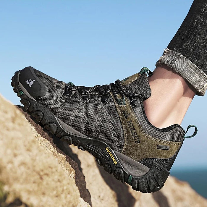 HIKEUP Men's Hiking Shoes – Non - Slip Breathable Wear - Resistant Outdoor Trail Shoes - Monsta Online