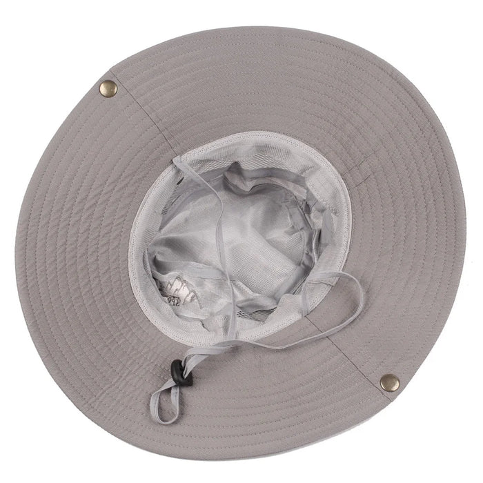 Sun Protection Wide Brim Sun Hat for Man - Hiking, Fishing and Beach Hat - Monsta Online