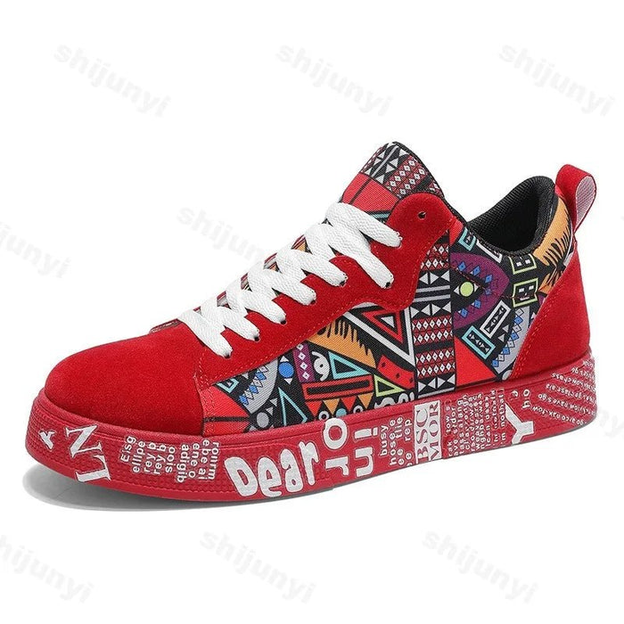 Men's Casual Platform Sneakers – Non - Slip Rubber Outsole, Comfortable Everyday Shoes - Monsta Online