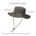Cowboy - Style UPF 50+ Wide Brim Bucket Sun Hats for Men - Monsta Online