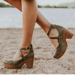 Women's Chunky Platform Mary Jane Heels – Adjustable Buckle Strap, Block Heel for All - Day Comfort - Monsta Online