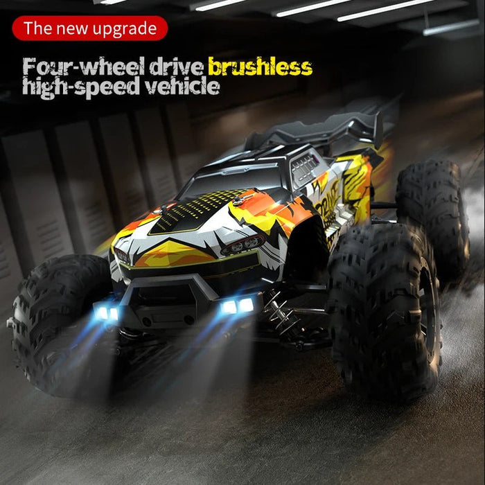 Drive Pro 1:16 45MPH 4WD RC Car With LED Light 2.4G Remote Control High Speed Monster Truck with Dual Batteries - Monsta Online