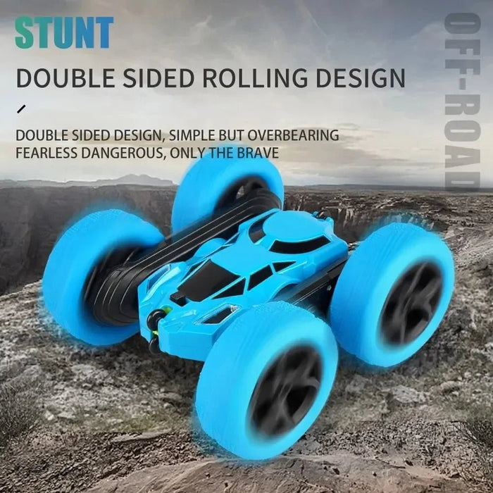 RC Stunt Car 2.4GHz Double - Sided 360° Flip | Modular Battery Off - Road Drift Car for Kids - Monsta Online