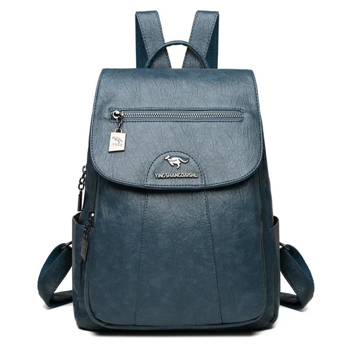 Women's Large Leather Backpack – Anti - Theft, Spacious & Stylish Travel & Everyday Bag - Monsta Online