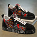 Men's Casual Platform Sneakers – Non - Slip Rubber Outsole, Comfortable Everyday Shoes - Monsta Online