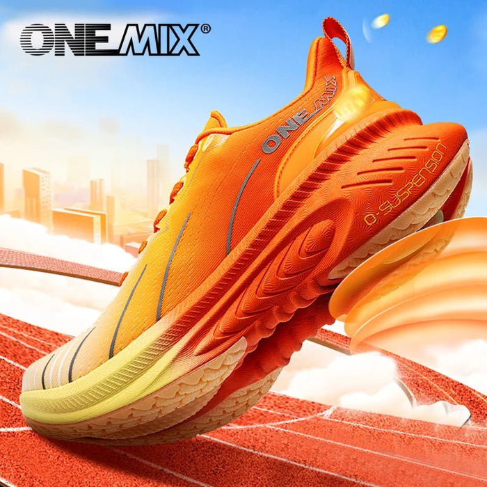 ONEMIX Bumper Elite Running Shoes – Unisex Non - Slip Lightweight Athletic Sneakers - Monsta Online