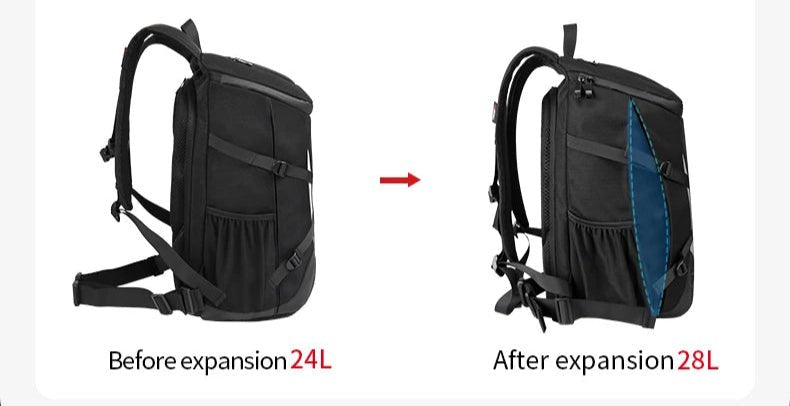 Waterproof Reflective Motorcycle Backpack With Helmet and Laptop Compartments - Monsta Online
