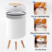 Smart Automatic Trash Can with Motion Sensor for Effortless Waste Disposal - Monsta Online