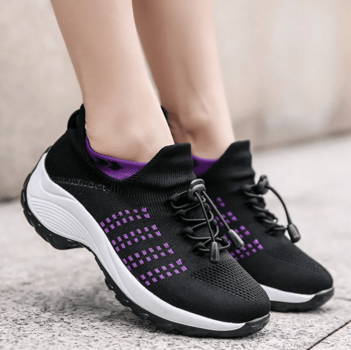 Women's Orthopedic Shoes for Plantar Fasciitis – Wide Toe Box, Arch Support & Non - Slip Sole - Monsta Online