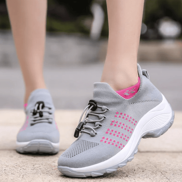 Women's Orthopedic Shoes for Plantar Fasciitis – Wide Toe Box, Arch Support & Non - Slip Sole - Monsta Online