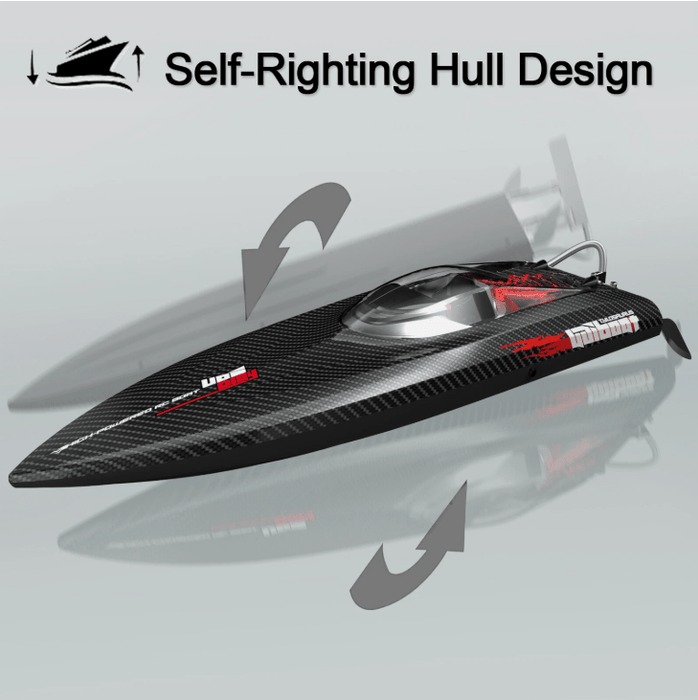 Tylausaurus: Large 26 Inches, 31 MPH Brushless RC Speed Boat for Adults with Dual Batteries - Monsta Online