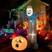 7FT Halloween Inflatable Scarecrow with LED Lights – Blow Up Yard Decoration - Monsta Online