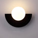 Everest Nordic Semicircle Wall Lamp – Minimalist LED Sconce for Bedroom, Hallway & Living Room - Monsta Online