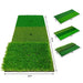 Premium Golf Hitting Practice Mat 30x30cm - Monsta Online