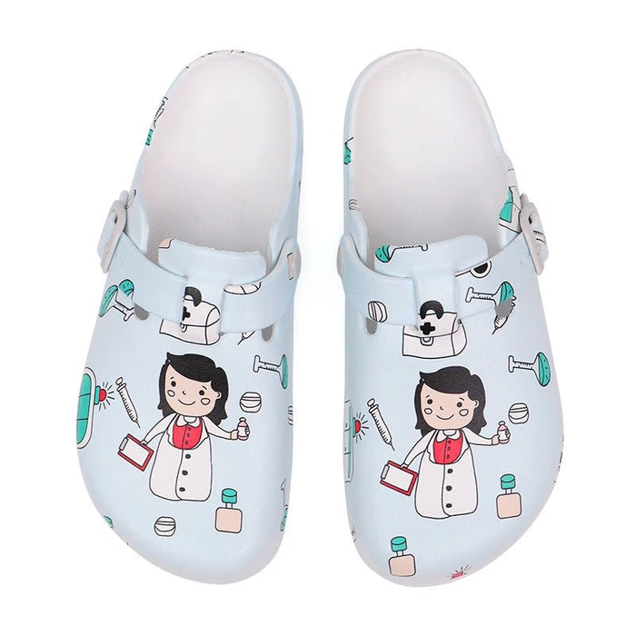 Comfort Women's Nursing Clogs - Lightweight & Slip - Resistant for All - Day Wear - Monsta Online