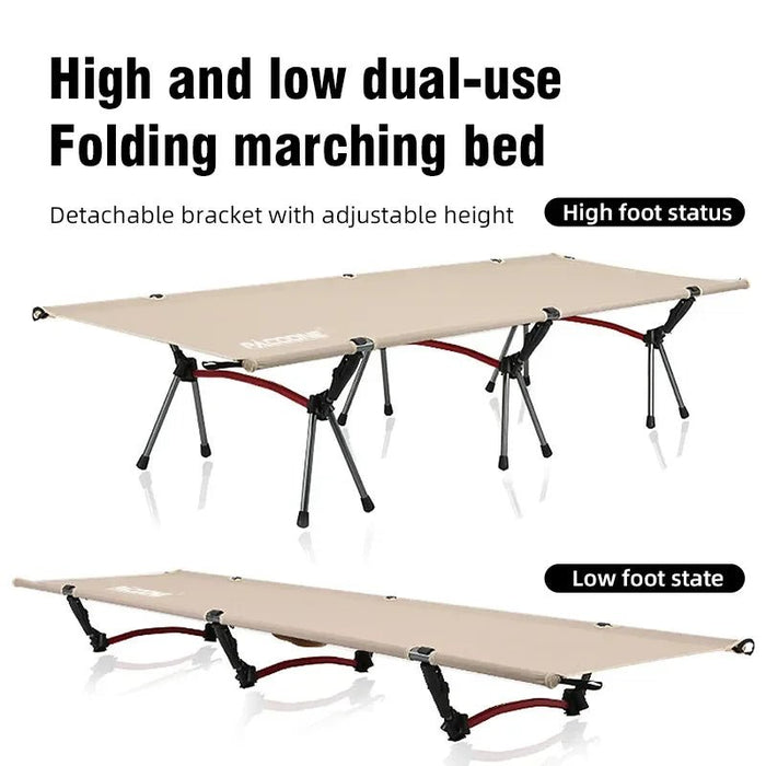 Heavy - Duty Folding Camping Cot for Comfortable Outdoor Sleeping - Monsta Online