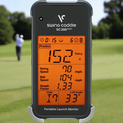 Swing Caddy SC200: Portable Golf Launch Monitor: Real - Time Swing Analysis - Monsta Online