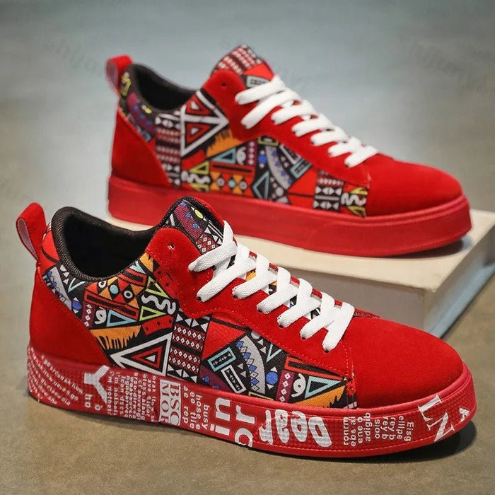 Men's Casual Platform Sneakers – Non - Slip Rubber Outsole, Comfortable Everyday Shoes - Monsta Online