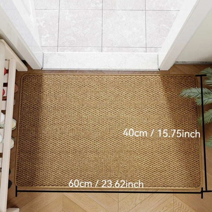 Faux Jute Outdoor Doormat – Non - Slip Entrance Rug for Indoor & Outdoor Use - Monsta Online