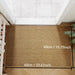 Faux Jute Outdoor Doormat – Non - Slip Entrance Rug for Indoor & Outdoor Use - Monsta Online