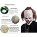 Halloween Pennywise Clown Mask with Light - Up Eyes Scary Costume - Monsta Online