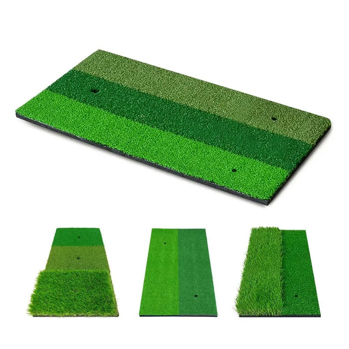 Premium Golf Hitting Practice Mat 30x30cm - Monsta Online