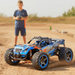 Premium Hobby Grade Speed Demon 1:10 Scale Brushless RC Truck 4WD – 34 MPH High Speed Remote Control Truck with Dual Batteries - Monsta Online