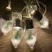 2M Snow Globe Christmas Tree String Lights 10 LED Warm Glow - Monsta Online
