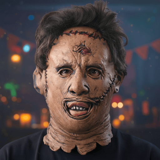Halloween Texas Chainsaw Massacre Mask Scary Horror Cosplay - Monsta Online