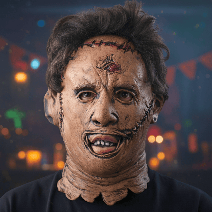 Halloween Texas Chainsaw Massacre Mask Scary Horror Cosplay - Monsta Online