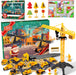 24 - Day Christmas Advent Calendar Construction Vehicle Toy Set for Kids - Monsta Online