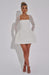 Triselle Shimmer Mini Dress – Women's Glamorous Long Sleeve Party Dress - Monsta Online