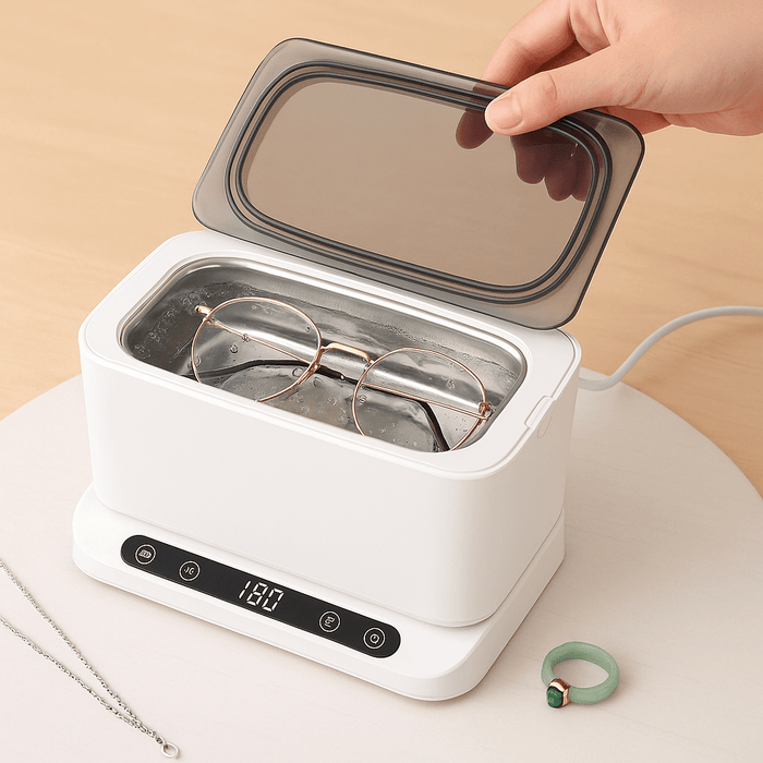 Advanced 800ML Ultrasonic UV Cleaning Machine for Sparkling Jewelry and Dentures - Monsta Online