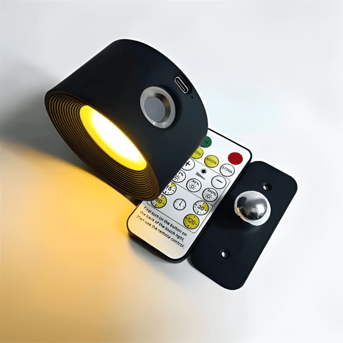Rechargeable Wall Light – 360° Rotation, Touch Control & Wireless LED Lamp - Monsta Online