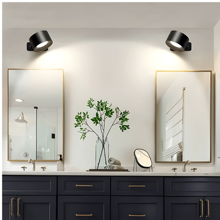 Rechargeable Wall Light – 360° Rotation, Touch Control & Wireless LED Lamp - Monsta Online