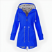 Women's Long Waterproof Rain Jacket – Windproof, Hooded & Breathable - Monsta Online