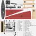 Compass: 53” RC Sailboat – Preassembled 2.4G Remote Boat for Older Kids and Adults - Monsta Online
