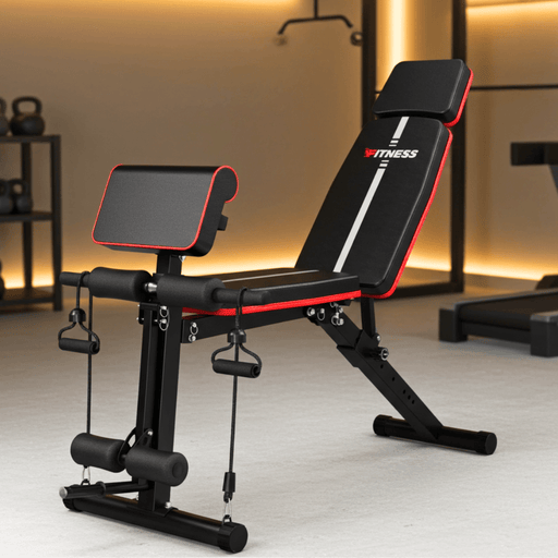 Premium Adjustable Weight Bench Foldable for Full Body Strength Training - Monsta Online