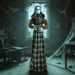 5.4ft Sound - Activated Animatronic Halloween Witch – Pop - Up with Flashing Eyes and Screeching Laugh - Monsta Online