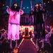 3ft Sound - Activated Hanging Halloween Ghosts with Light - Up Eyes and Screaming Sound - Monsta Online