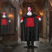 5.7ft Sound - Activated Animatronic Halloween Vampire Prop - Light - Up Eyes and Swaying Body - Monsta Online