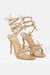 Butterfly Reverie Lace - Up Heels for Women – Elegant White Bridal & Occasion Heels - Monsta Online