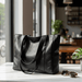 Chic Retro Leather Shoulder Bag for Women – Smooth Finish with Timeless Elegance - Monsta Online