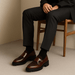 Valemont Monk Strap Loafers – Men's Leather & Suede Double Monk Strap Shoes - Monsta Online