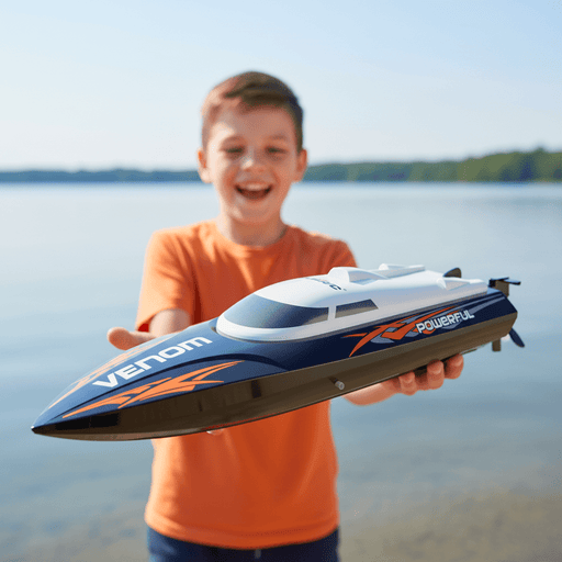 Venom: High Speed 2.4GHz Remote Controlled 16 MPH RC Racing Boat For Kids and Adults - Monsta Online