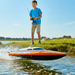 Venom: High Speed 2.4GHz Remote Controlled 16 MPH RC Racing Boat For Kids and Adults - Monsta Online